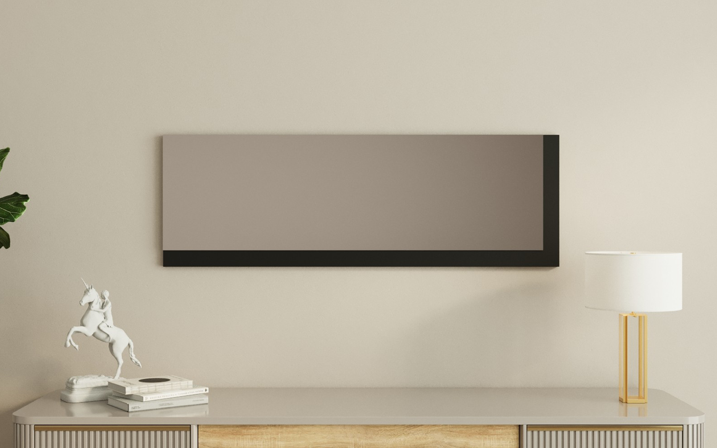 Mirror 40/120 cm Lariya, black  2